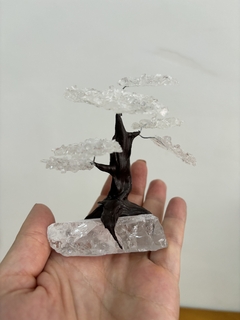 árvore de quartzo cristal p - comprar online