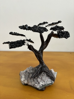 árvore de turmalina negra m