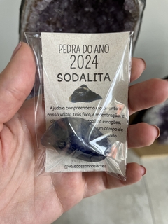 Sodalita - pedra do ano 2024 - comprar online