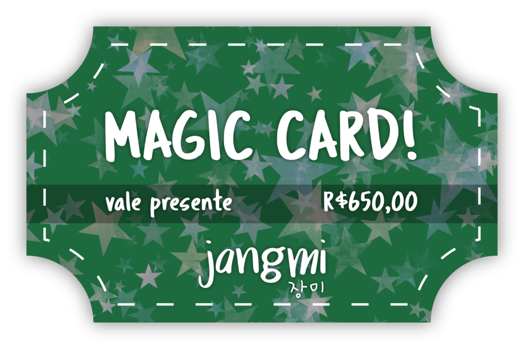 Vale presente Magic Card! - Comprar em Jangmi