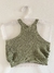 Cropped verde - loja online