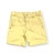 Shorts de Sarja Amarelo Bebê