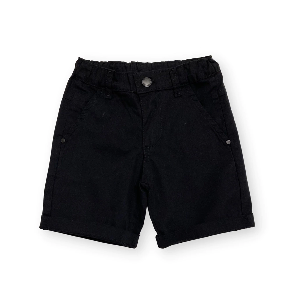 Shorts de Sarja Preto