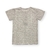 Camiseta Listrada Cinza e Offwhite - comprar online