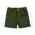 Shorts de Sarja Verde Militar