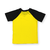 Camiseta Raglan Amarela e Preta - comprar online