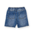 Shorts Jeans com Cordão Vermelho - comprar online