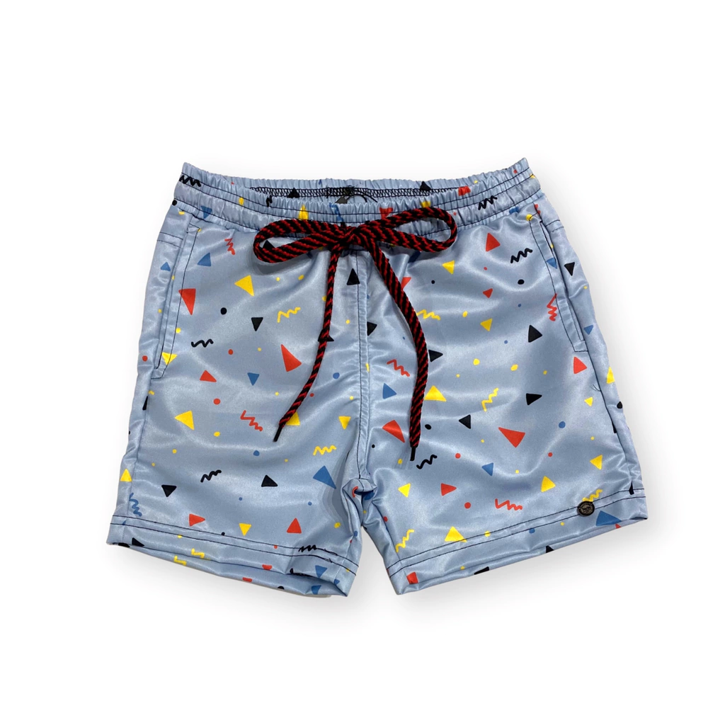 Shorts de Tactel Estampado