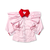 Camisa Infantil Rosa e Vermelha Layla - Piang Pee | Loja Virtual