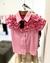 Camisa Rosa de Frú-Frús Luiza - Piang Pee | Loja Virtual