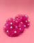 Kit de Pompons Pink com Mini Pompons Coloridos