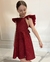 Vestido Evasê Floral Vermelho Cecília - Piang Pee | Loja Virtual