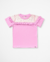 Camiseta de Babadinhos e Tule Rosa Chicletes - comprar online