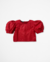 Blusa Vermelha Brilhante Gabriele - comprar online