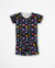 Pijama Infantil de Camiseta e Shorts “Space”