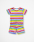 Pijama Infantil de Camiseta e Shorts “Rainbow”