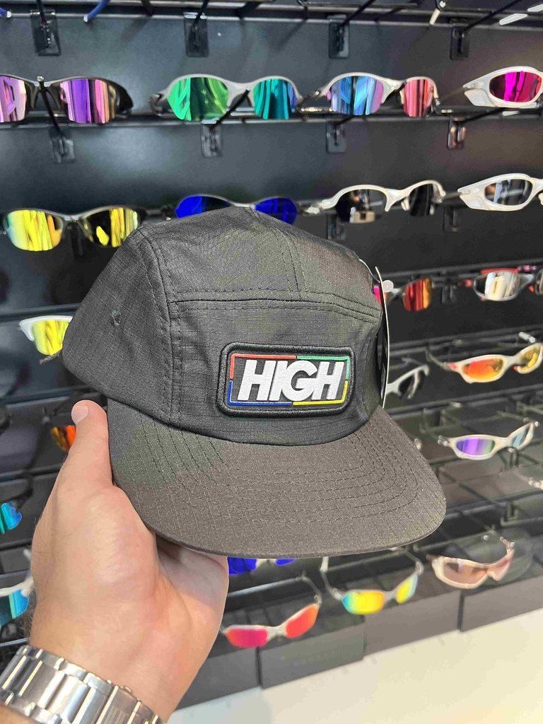 Boné High Preto 5 Panel - Comprar em Cabana do Surf