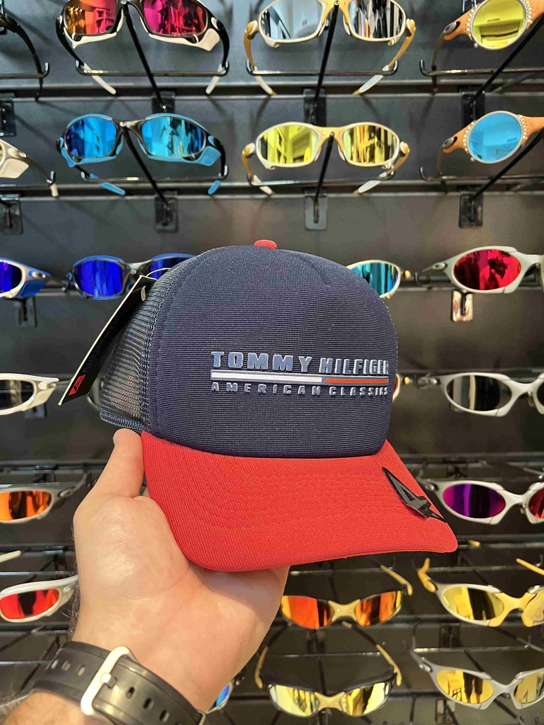 Boné tommy best sale hilfiger preto original