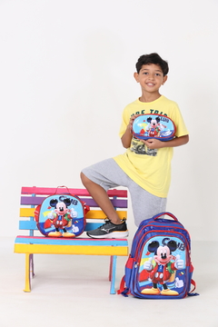 Mochila, Lancheira e Estojo Mickey 2578