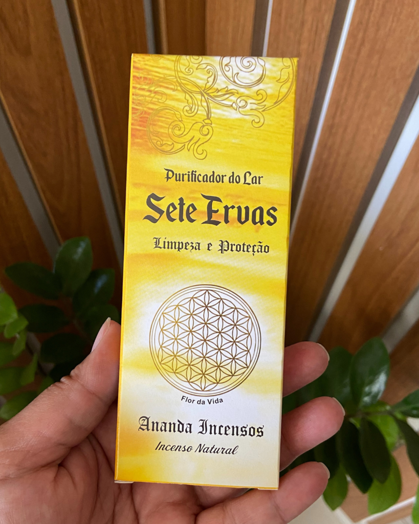 Incenso Natural Ananda Sete Ervas - Limpeza e Proteção-Encantos