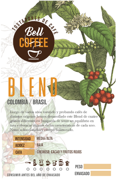 Cafe Blend Colombia / Brasil - comprar online
