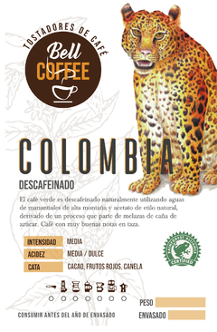 Colombia Descafeinado - bell-coffee