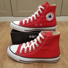 Tênis Converse All Star Cano Alto Vermelho