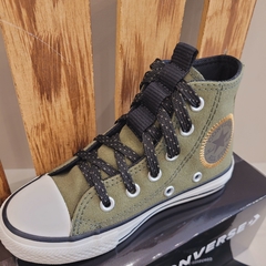 Tênis Converse All Star Cano Alto Verde Militar