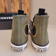 Tênis Converse All Star Cano Alto Verde Militar