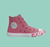 Chuck Taylor All Star Side Zip Kids Day Rosa