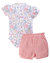 Conjunto Suedine Body Com Shorts Anjos Baby Florido - comprar online