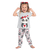 Pijama Feminino Kyly Panda Brilha No Escuro