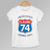 Camiseta Classic 74 Edição Limitada Fem. - RETRÔ 789