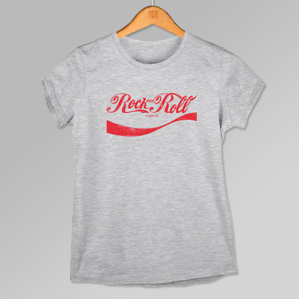 Camiseta Rock N' Roll Cola Fem. - Comprar em RETRÔ 789