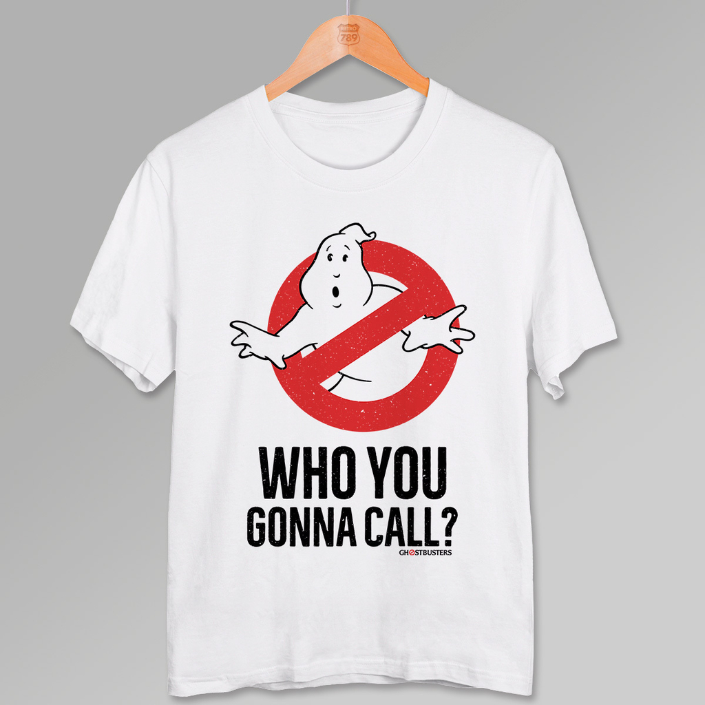 Camiseta Ghostbusters Who You Gonna Call Unissex