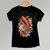 Camiseta Carpa Tattoo Japonesa Grunge Feminina