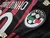 AC Milan Titular RETRO 2009. Mangas largas. #80 Ronaldinho. Parche UEFA Champions League - tienda online