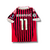 AC Milan Titular RETRO 2012. #11 Ibrahimovic. Parche UEFA Champions League + Scudetto