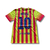 Barcelona Suplente RETRO 2013. #10 Messi. Parche LFP