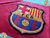 Barcelona Suplente (Verde) RETRO 2011. #10 Messi. Parche UEFA Champions League
