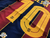 Barcelona Titular 2021. #10 Messi. Parche UEFA Champions League en internet