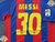 Barcelona Titular RETRO 2005. #30 Messi. Parche LFP - tienda online