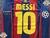 Barcelona Titular RETRO 2011. #10 Messi. Parche UEFA Champions League. Mangas largas - comprar online