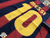 Barcelona Titular RETRO 2010. #10 Messi. Insignia campeón 2009. Parche LFP - Libero Camisetas de fútbol