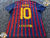 Barcelona Titular RETRO 2012. #10 Messi. Parche LFP + Campeón del Mundo