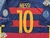 Imagen de Barcelona Titular RETRO 2016. #10 Messi. Parche UEFA Champions League