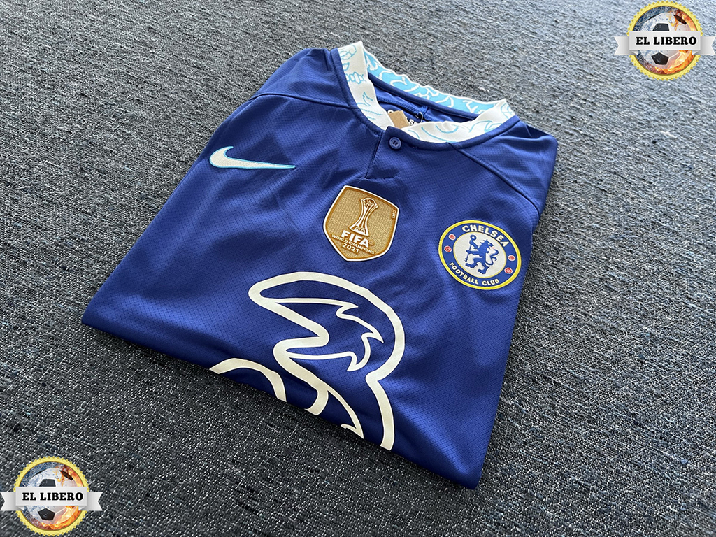 Chelsea Titular 2023. 5 Enzo. Parche UEFA Champions League