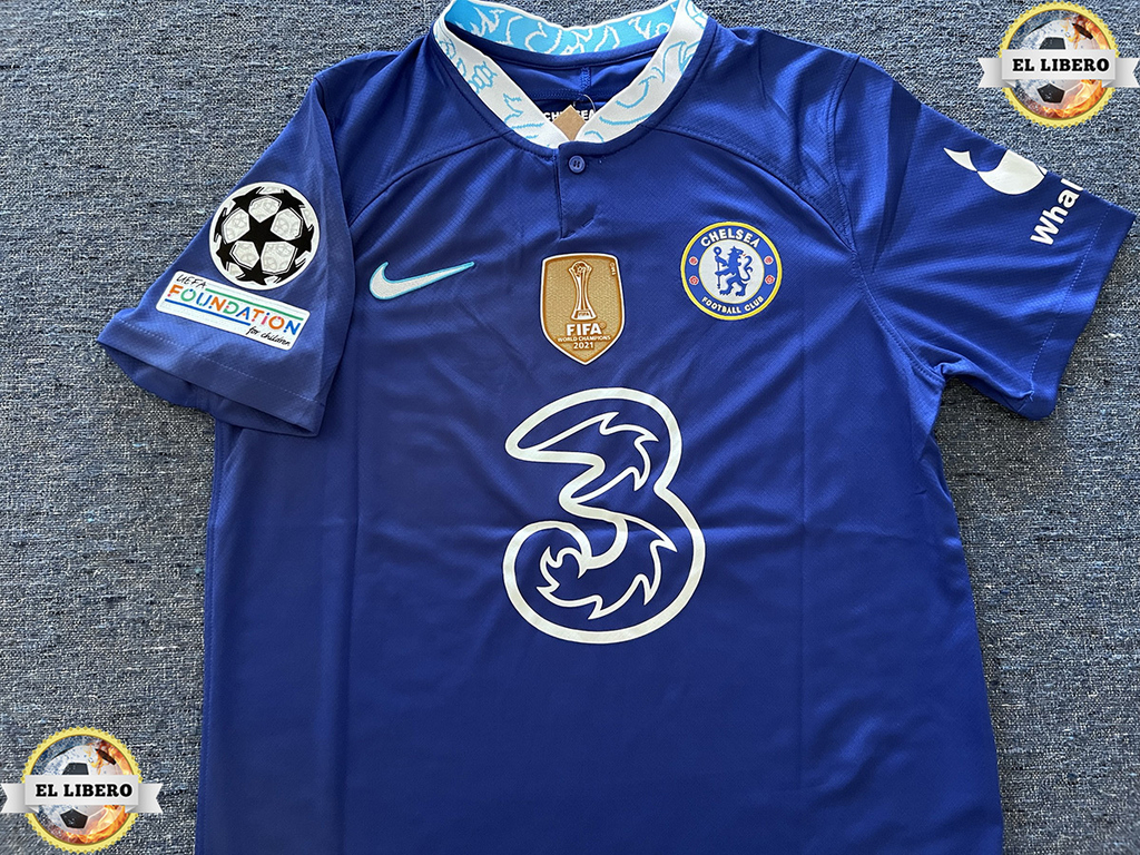 Chelsea Titular 2023. 5 Enzo. Parche UEFA Champions League