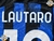 Inter de Milan Titular 2024. #10 Lautaro. Parche UEFA Champions League + Coccarda. Dri Fit ADV (de juego) - Libero Camisetas de fútbol