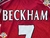 Manchester United Titular RETRO 1999. #7 Beckham. Parche FA Cup- - comprar online